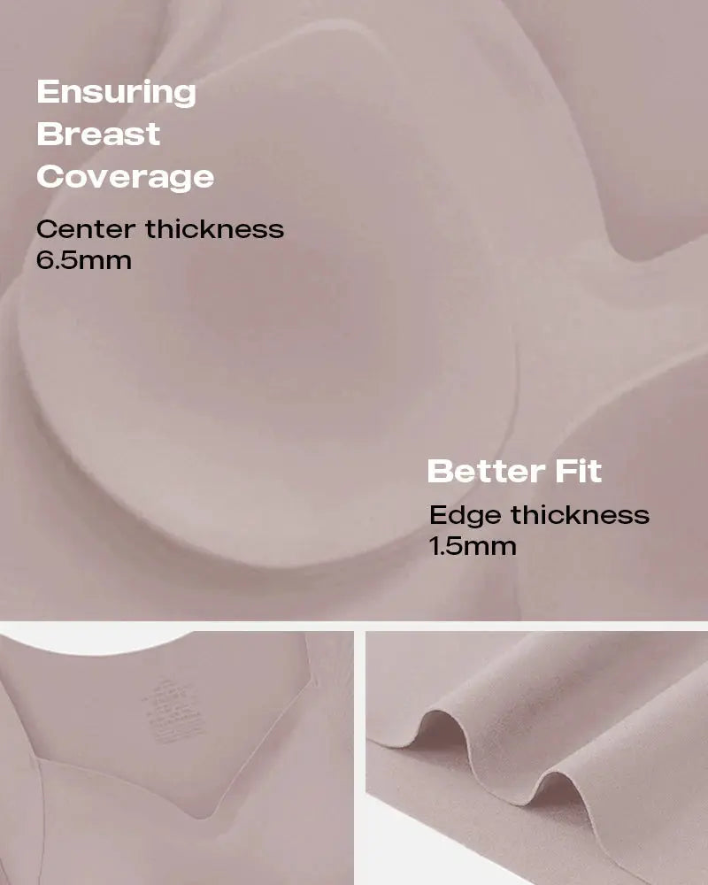 Long-Sleeve Sculpt with Built-In Bra (Champagne)