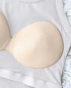 Ribbed Sculpt Tank with Built-In Bra