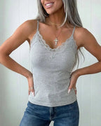 French-Inspired Camisole with Built-In Bra