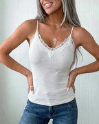 French-Inspired Camisole with Built-In Bra