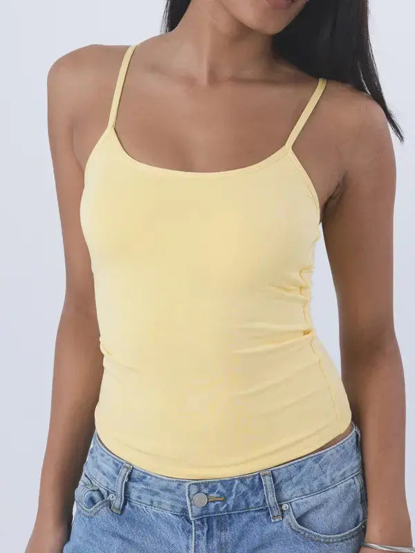 Braless Camisole with Built-In Bra