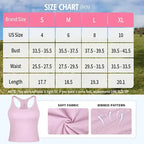Racerback Workout Tank with Built-In Bra