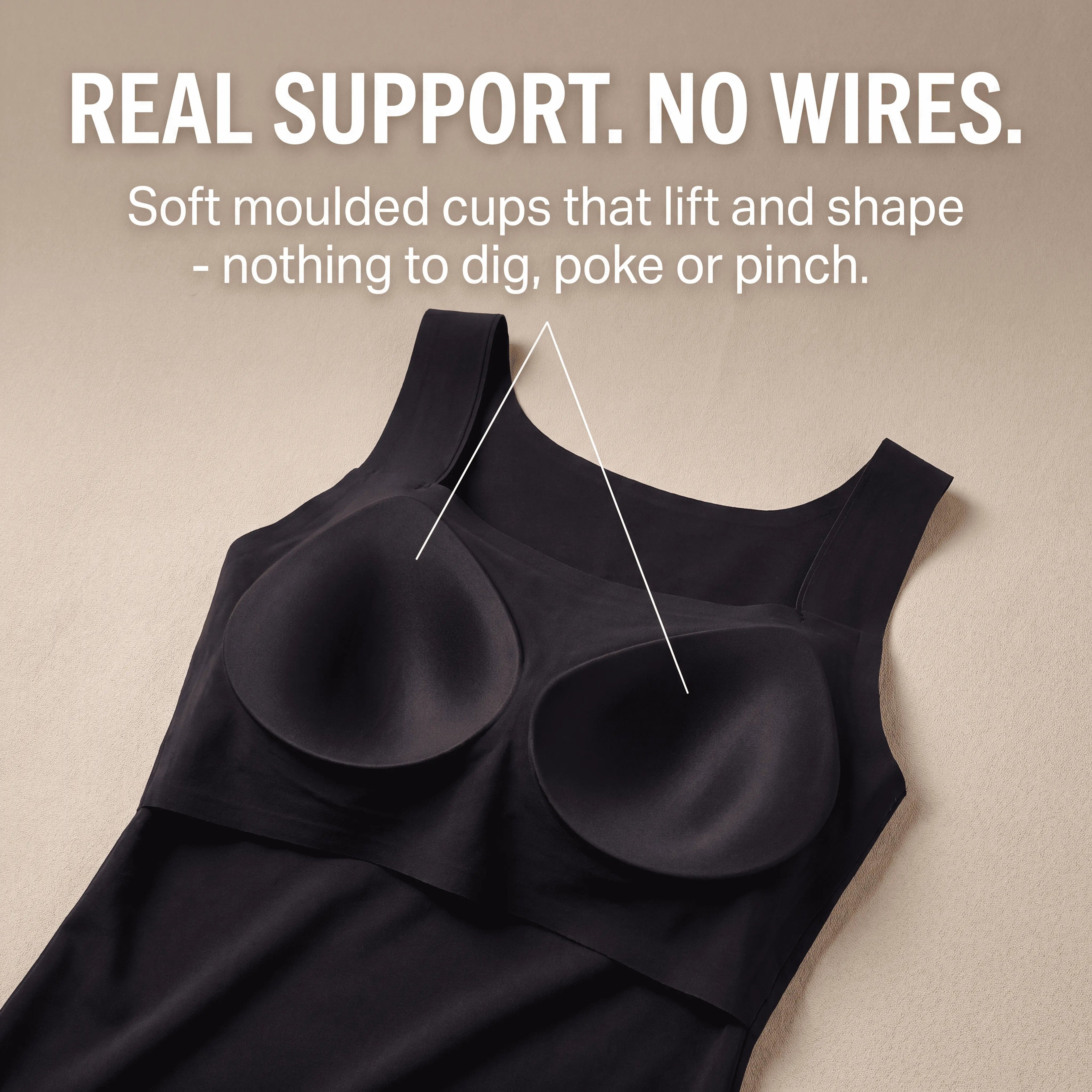 Lerato summet™ Sculpt Tank with Built-In Bra