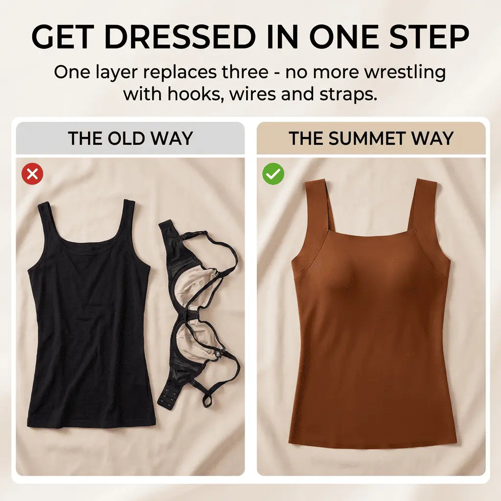 Lerato summet™ Sculpt Tank with Built-In Bra