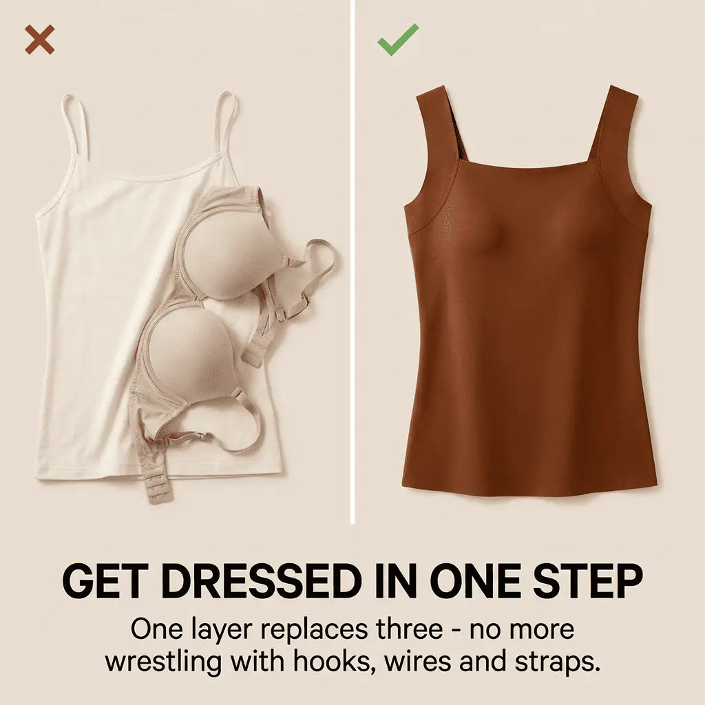 Lerato summet™ Sculpt Tank with Built-In Bra